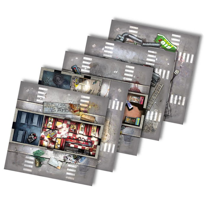 CMON Zombicide Segunda Edición - Juego de Mesa Cooperativo en Español, con 88 Miniaturas, para 1-6 Jugadores, +14 Años, Duración 60 Min