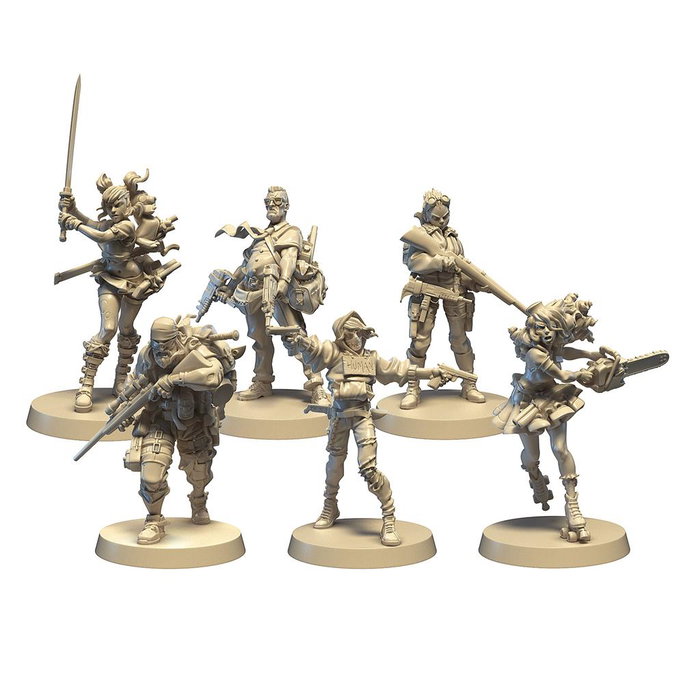 CMON Zombicide Segunda Edición - Juego de Mesa Cooperativo en Español, con 88 Miniaturas, para 1-6 Jugadores, +14 Años, Duración 60 Min