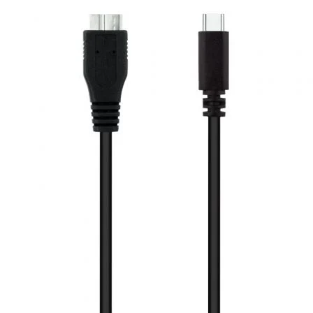 Nano Cable 10.01.1201-BK Cable USB 3.0 Tipo-C Macho - MicroUSB Macho 5Gbps 1m Negro Nano Cable 10.01.1201-BK Cable USB 3.0 Tipo-C Macho - MicroUSB Macho 5Gbps 1m Negro