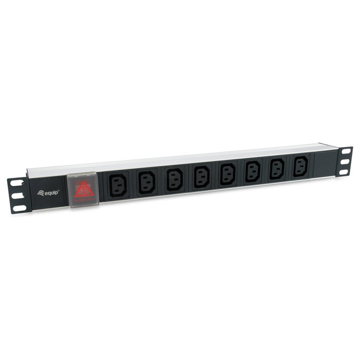 EQUIP PDU de 8 salidas C13, 1U, 1,8 m EQUIP PDU de 8 salidas C13, 1U, 1,8 m
