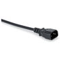 EQUIP PDU Rack 1U Horizontal 333310, Regleta de Potencia 8 Salidas IEC C14/C13, Cable 1.8m, 2500W, 10A, 220-240V, Aluminio Negro