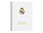 Safta Cuaderno Espiral Cuarto Real Madrid Equipación 25/26 80 Hojas