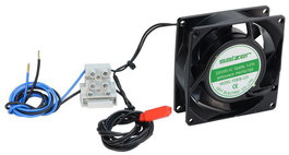 Pulsar Ventilador con sensor de temperatura 45°C