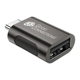 GoodConnections Adaptador USB-C a USB-A 3.2 Gen.1 / USB 3.0 ST-BU Antracita, 5 Gbit/s, Acero Galvanizado