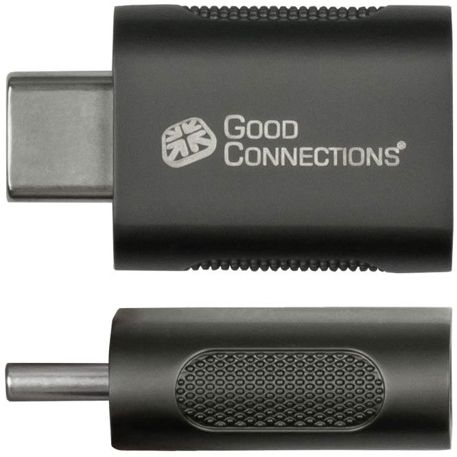 GoodConnections Adaptador USB-C a USB-A 3.2 Gen.1 / USB 3.0 ST-BU Antracita, 5 Gbit/s, Acero Galvanizado