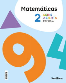 SANTILLANA Matemáticas 2º Primaria Serie Abierta Construyendo Nuevos Mundos
