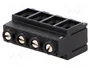 HARTING Conector de alimentación har-flexicon 10,16 TTSH-4 TB40 BK de 4 pines
