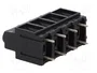 HARTING Conector de alimentación har-flexicon 10,16 TTSH-4 TB40 BK de 4 pines
