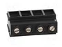 HARTING Conector de alimentación har-flexicon 10,16 TTSH-4 TB40 BK de 4 pines