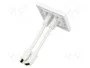 GOOBAY Enchufe de pared HDMI x4 Blanco