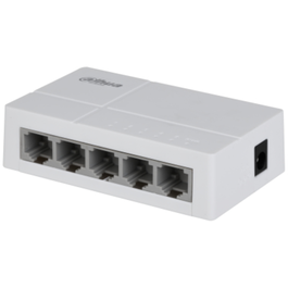 Dahua Technology PoE DH-SF1005L switch No administrado Fast Ethernet (10/100) Energía sobre Ethernet (PoE) Escritorio Gris claro