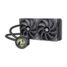 Thermaltake TOUGHLIQUID Ultra 280 CPU Liquid Cooler All-In-One, Refrigeración Líquida, Negro, 2 Ventiladores 140mm, Radiador 280mm, Compatible Intel/AMD
