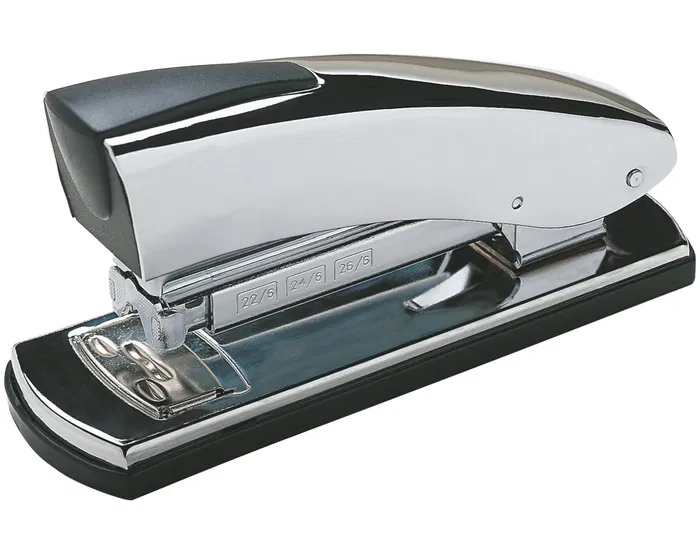 Petrus Grapadora 2001p Sobremesa Metálica Cromada Gris Capacidad 30 Hojas 22/6 24/6 26/6 Paper Grip Tecnoloy