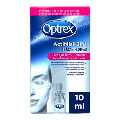 Optrex Actimist Spray Ocular para Ojos Secos 10 Ml Optrex Actimist Spray Ocular para Ojos Secos 10 Ml
