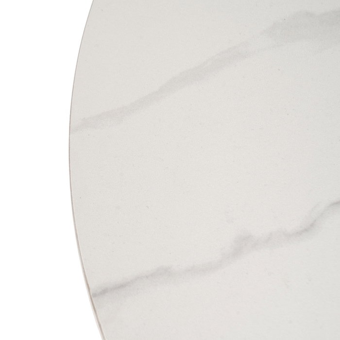 Mesa Centro Blanco-Natural 80 X 80 X 35 cm