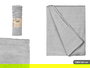 Giftdecor Multiusos Ever Rayas Gris 130x160 cm - Tela de Algodón y Poliéster (Set de 12)