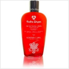 RADHE SHYAM Gel de Baño Azafrán Miel Equilibrante 250Ml