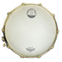 Caja Jinbao 14" X 6" Pop Madera Blanco Lacado/Dorado