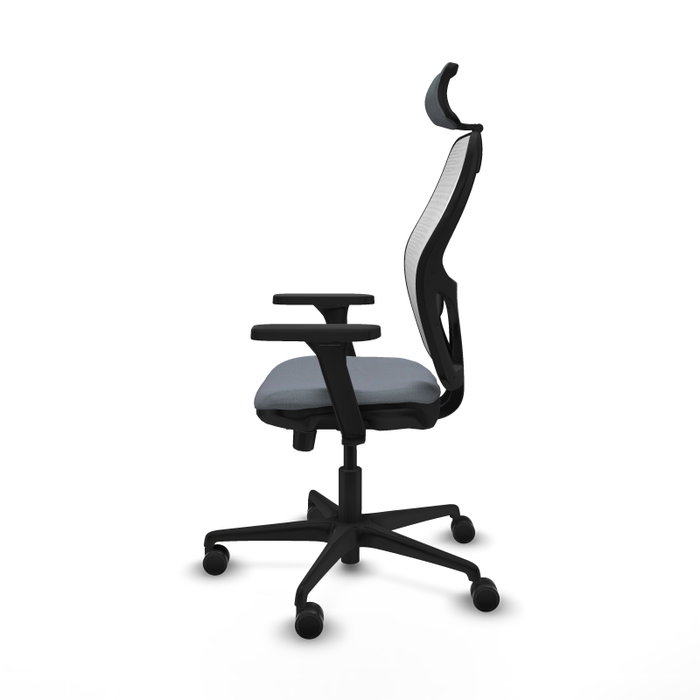 PIQUERAS Y CRESPO Silla de oficina Jorquera Gris y Blanco