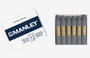 Manley Estuche de 12 Ceras 60mm Plata