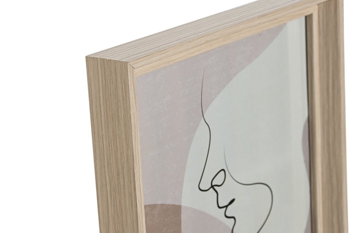 DKD Home Decor Marco de fotos 20x25 MDF Cristal Natural DKD Home Decor Marco de fotos 20x25 MDF Cristal Natural