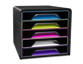 CEP Modulo Smoove 5 Cajones Negro/Multicolor