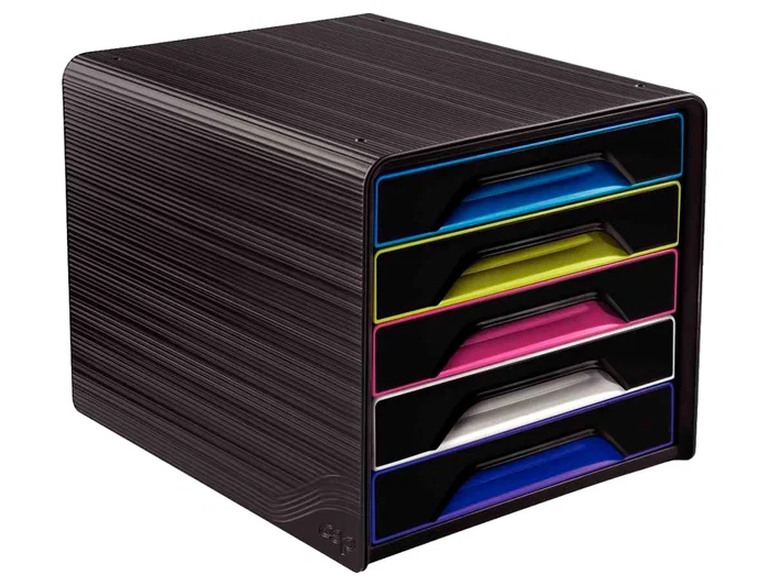 CEP Modulo Smoove 5 Cajones Negro/Multicolor CEP Modulo Smoove 5 Cajones Negro/Multicolor