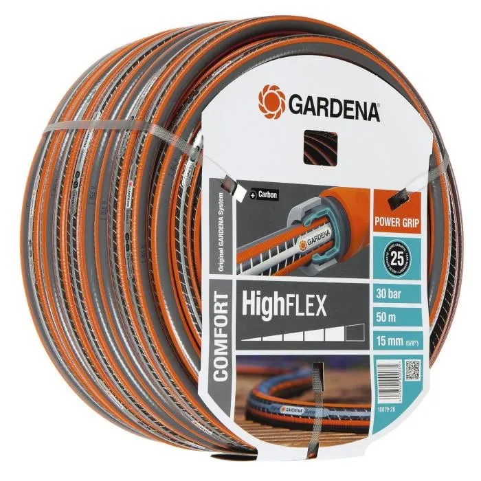 Gardena Manguera HighFlex 50m Ø15 mm Gardena Manguera HighFlex 50m Ø15 mm