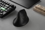 Keychron M5-A29 Ratón Vertical Inalámbrico Negro