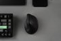 Keychron M5-A29 Ratón Vertical Inalámbrico Negro