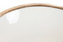 DKD Home Decor Bol de Mango Lacado Blanco 30x30x7 cm