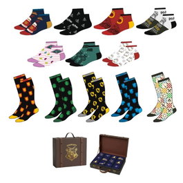 Cerdá Pack de 12 pares de calcetines Harry Potter talla 38/45