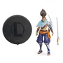 Spin Master League of Legends Figura de Acción Oficial Riot Games Yasuo 10.2 cm Coleccionable con Espada y Base Articulada 6062259
