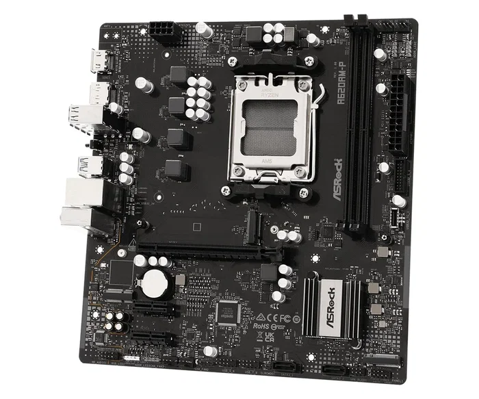 ASRock A620AM-P Micro ATX AMD A620A DDR5 ASRock A620AM-P Micro ATX AMD A620A DDR5