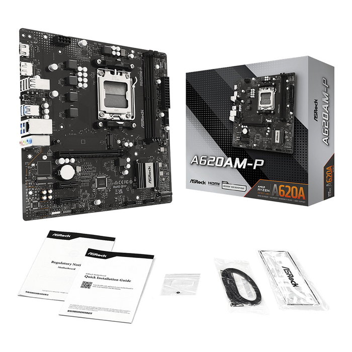 ASRock A620AM-P Micro ATX DDR5 ASRock A620AM-P Micro ATX DDR5