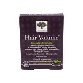 New Nordic Hair Volume 30 Comprimidos - Suplemento para el crecimiento y fortalecimiento del cabello con Biotina y Zinc