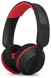 Philips TAA6219BK/00 Auriculares Inalámbricos serie 6000 Negro/Rojo