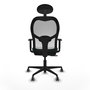 PIQUERAS Y CRESPO Silla de oficina Jorquera Verde botella/Blanco