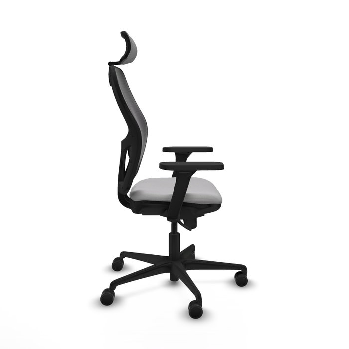 PIQUERAS Y CRESPO Silla de oficina Jorquera Gris claro/Negro