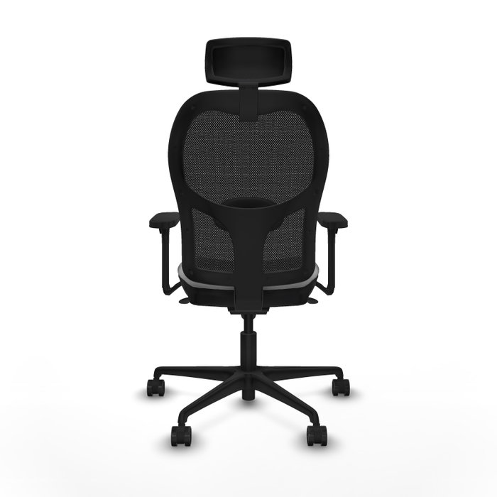 PIQUERAS Y CRESPO Silla de oficina Jorquera Gris claro/Negro