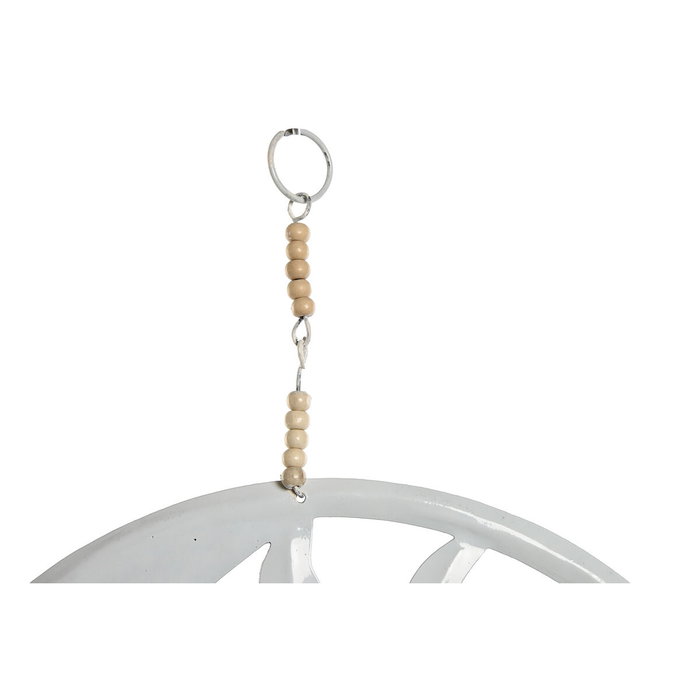 DKD Home Decor Decoración Colgante de Hierro Sol y Luna, Surtido de 4 Piezas