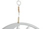 DKD Home Decor Decoración Colgante de Hierro Sol y Luna, Surtido de 4 Piezas