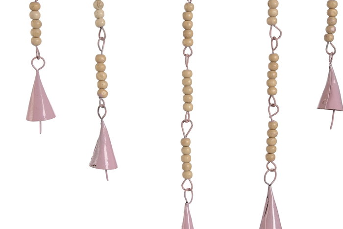 DKD Home Decor Decoración Colgante de Hierro Sol y Luna, Surtido de 4 Piezas