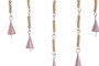 DKD Home Decor Decoración Colgante de Hierro Sol y Luna, Surtido de 4 Piezas