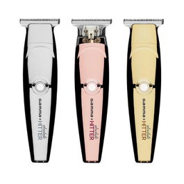 Gammapiu Máquina de Corte Absoute Hitter Inalámbrica, Batería Litio, Cuchilla Black Diamond para Barbería y Uso Profesional
