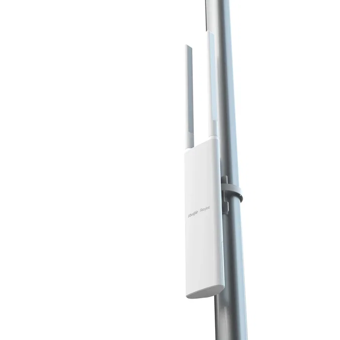 Ruijie Networks Punto de Acceso Exterior RG-RAP52-OD AC1300 WiFi 5, IP65 Resistente Agua/Polvo, PoE, 2 Antenas, 1267 Mbps, para Comercios y Red Malla, Blanco