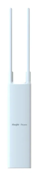 Ruijie Networks Punto de Acceso Exterior RG-RAP52-OD AC1300 WiFi 5, IP65 Resistente Agua/Polvo, PoE, 2 Antenas, 1267 Mbps, para Comercios y Red Malla, Blanco