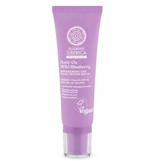 Natura Siberica Crema de Día Facial Vigorizante SPF20 50 ml - Hidratante con Ácido Hialurónico y Antioxidantes de Arándano Azul Natura Siberica Crema de Día Facial Vigorizante SPF20 50 ml - Hidratante con Ácido Hialurónico y Antioxidantes de Arándano Azul