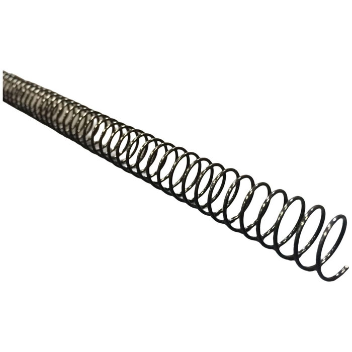 Yosan Espiral Plástico Paso 5:1 64 10mm Negro Pack 100 Ud