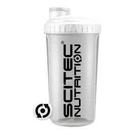 Scitec Nutrition Shaker 700Ml Tapa Blanca Opaca Blanco